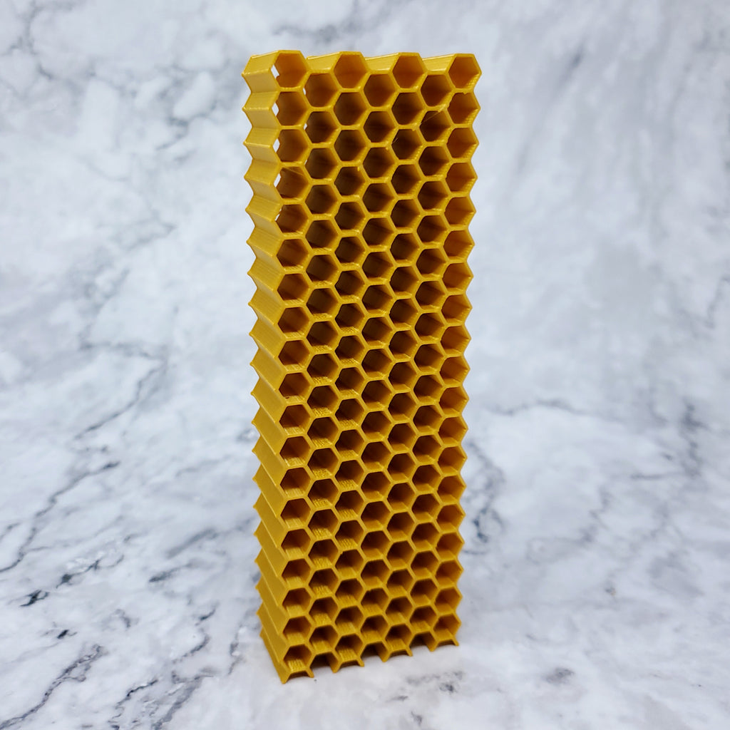 Pen Blank for Resin Casting - Gold Honeycomb