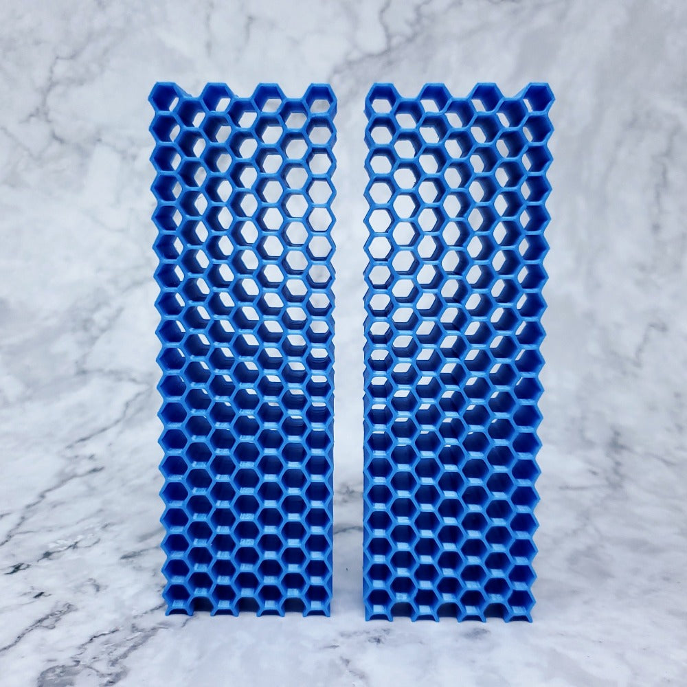 WoodRiver - Honeycomb Acrylic Pen Blank - 3/4 x 3/4 x 5 - Blue