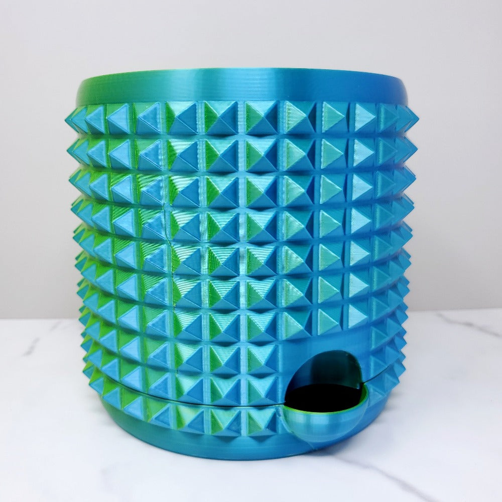 3D Printed Planter - 6" Self-Watering, Color Changing