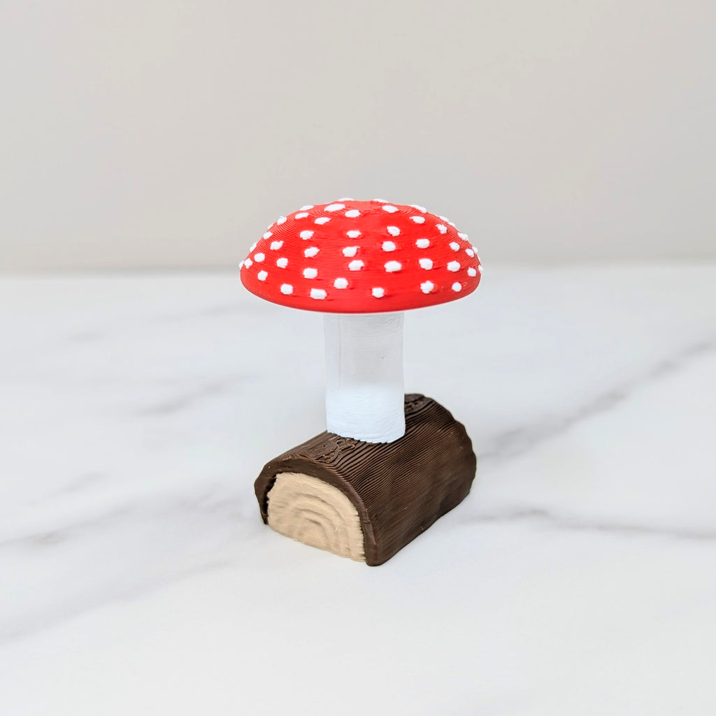 Mushroom Spinner - Red