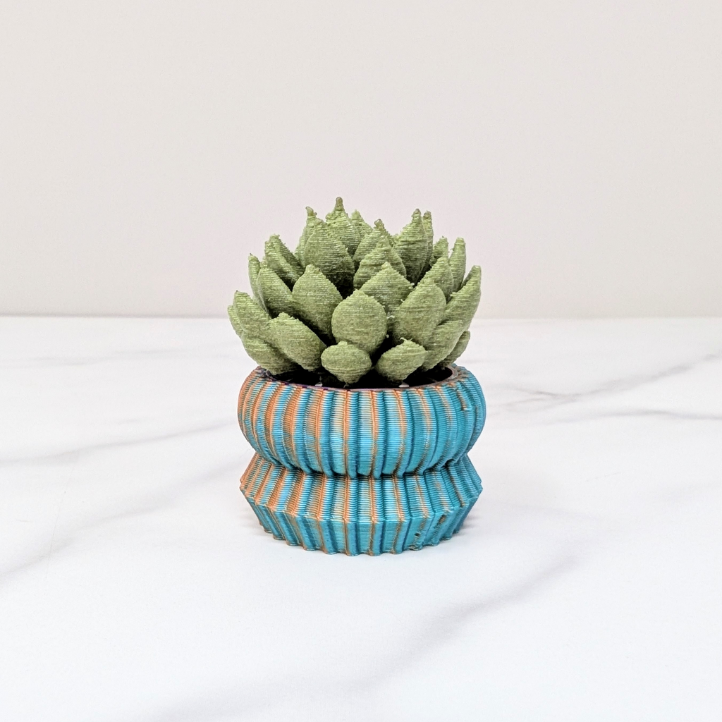 Succulent Spinner - Ghost Plant, Green/Dusk to Dawn