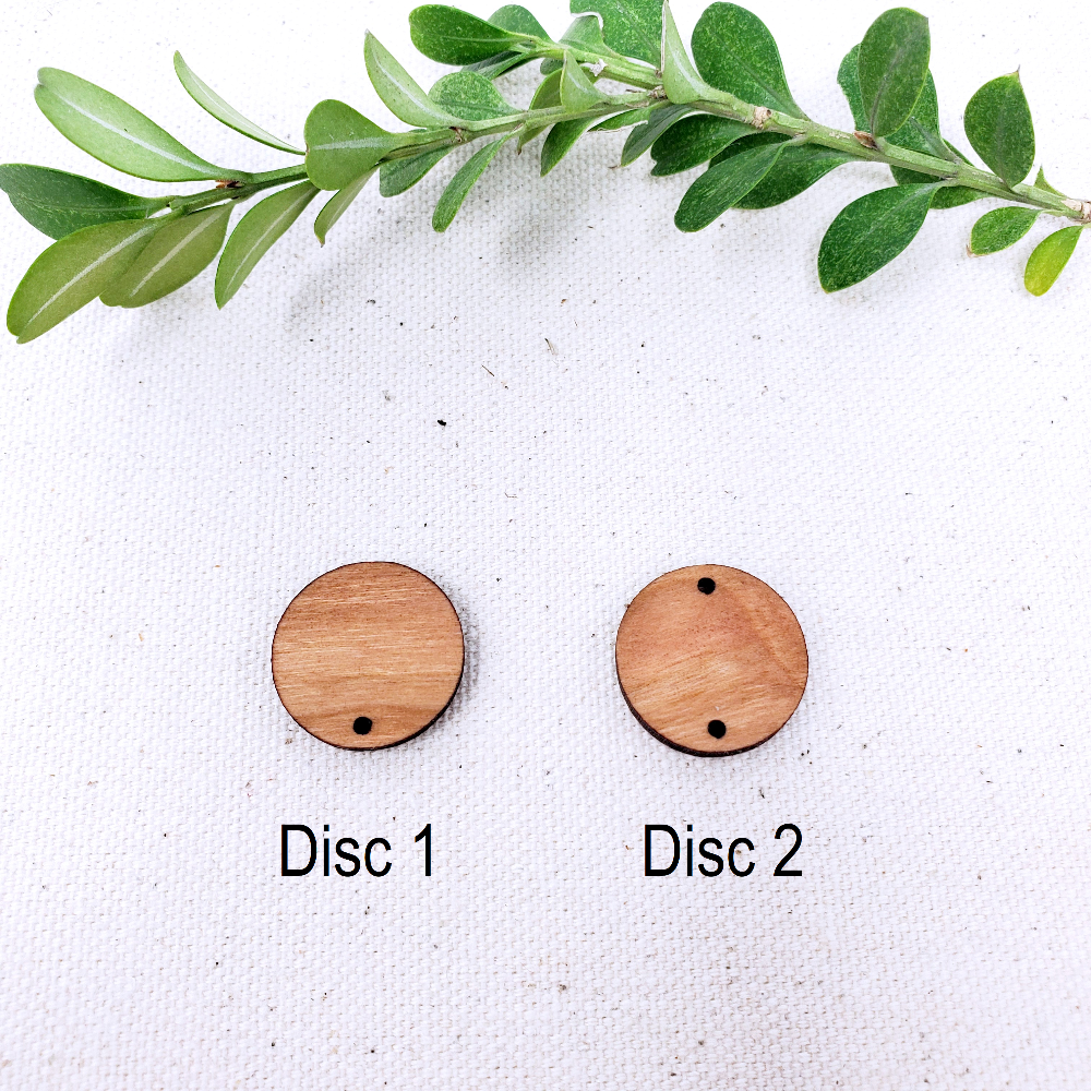 Moon Phase Arch Macrame Earring Blanks